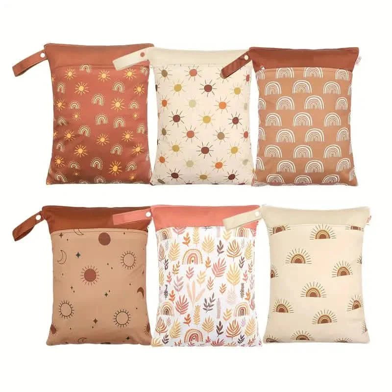 Waterproof Reusable Wet Bag Wet Dry Bags For Cloth Diapers & Breast Pump Parts - Cozy Home Life