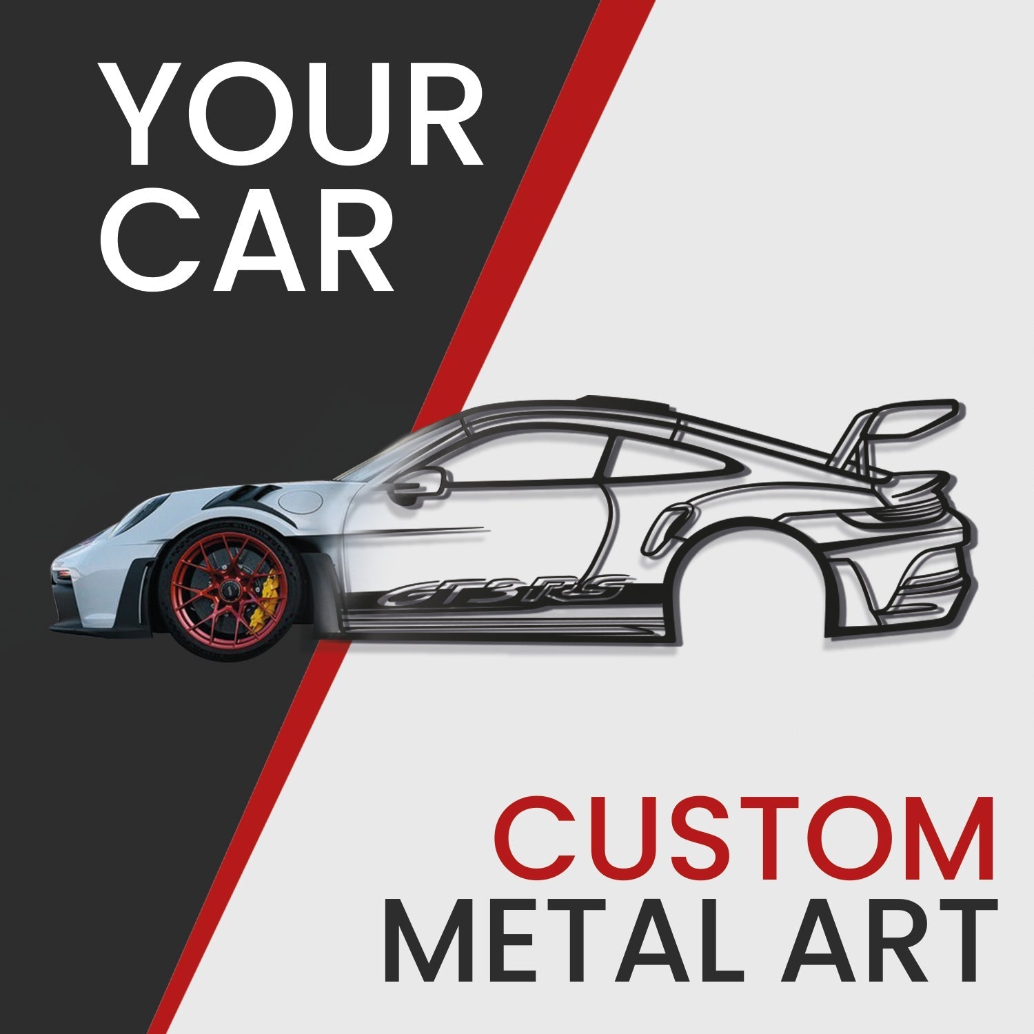 Your Personalized Car Metal Wall Art - MT1113 - Cozy Home Life