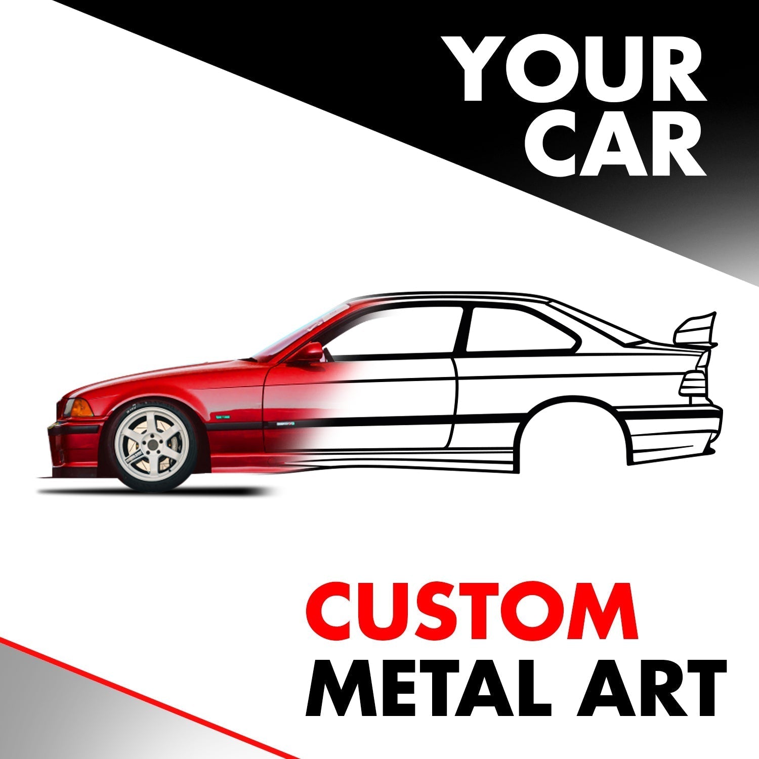 Your Personalized Car Metal Wall Art - MT1113 - Cozy Home Life