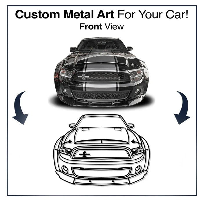 Your Personalized Car Metal Wall Art - MT1113 - Cozy Home Life